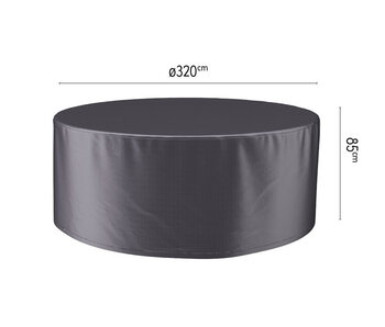 Platinum Aerocover ronde tuinsethoes 320x85h cm.