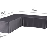 Platinum Aerocover L vormige loungesethoes 300x300x70h cm.