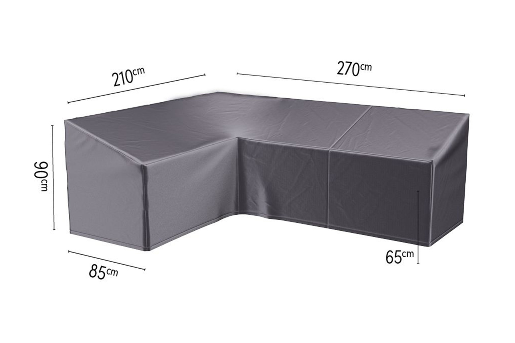 Aerocover L-vorm lounge dininghoes links 270x210 - Gratis thuisbezorgd