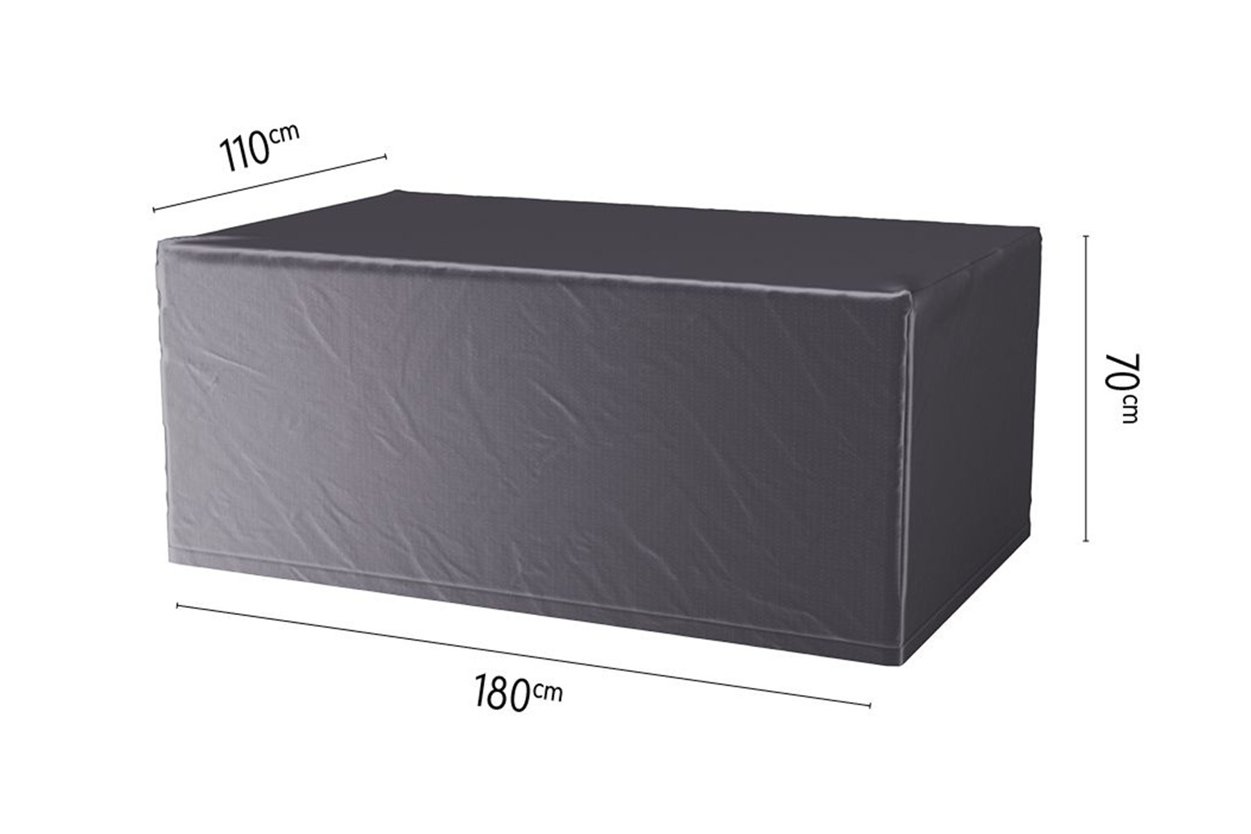 Aerocover tuintafelhoes 180x110x70 cm. - Tuinsethoeskopen.nl