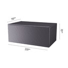 Platinum Aerocover tuintafelhoes 220x110x70 cm.