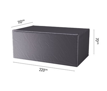 Platinum Aerocover tuintafelhoes 220x110x70 cm.