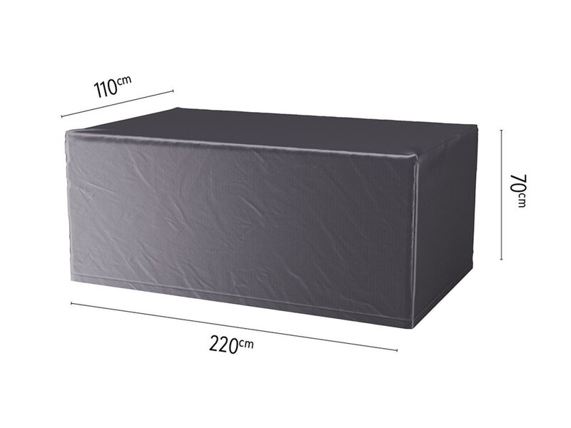 Platinum Aerocover tuintafelhoes 220x110x70 cm.