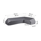 Platinum Aerocover 325x255 cm - Platform loungesethoes RECHTS