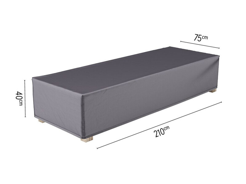 Platinum Aerocover ligbedhoes 210x75x40 Platinum Aerocover ligbedhoes 210x75x40