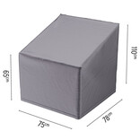 Platinum Aerocover hoes loungestoel 75x78x65/110