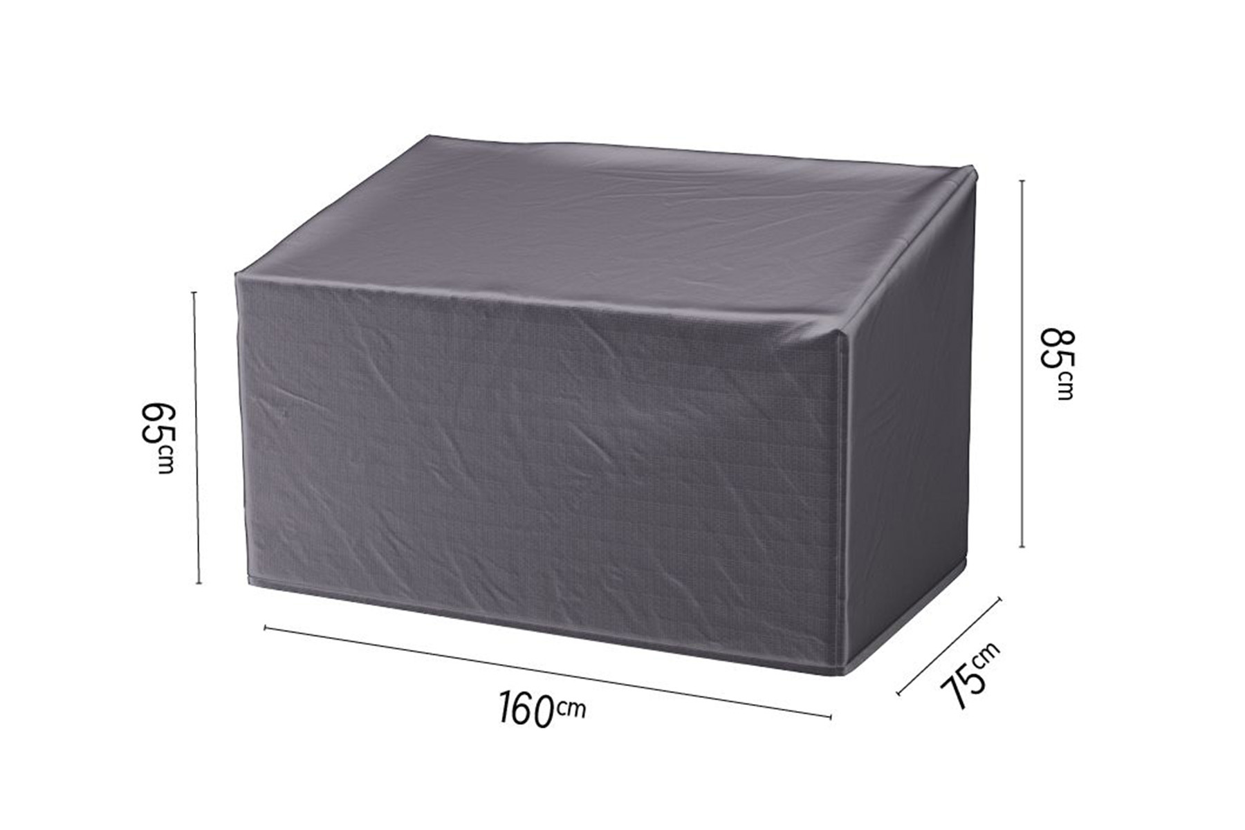 Aerocover tuinbankhoes 160 cm. - tuinsethoeskopen.nl