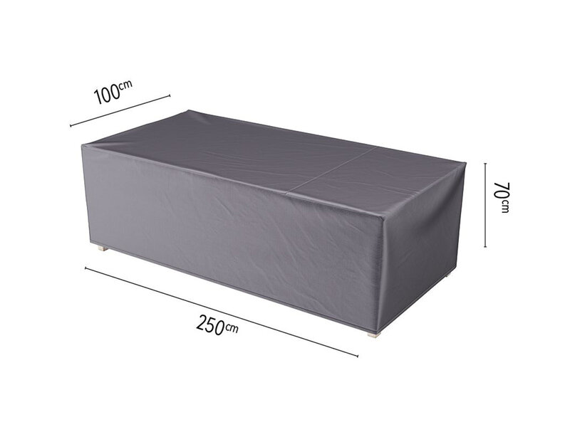 Platinum Aerocover Lounge bank hoes 250x100x70h cm.