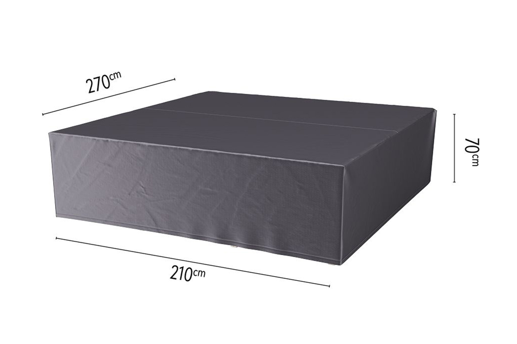 Aerocover loungesethoes - 270x210x70 cm. - Gratis thuisbezorgd