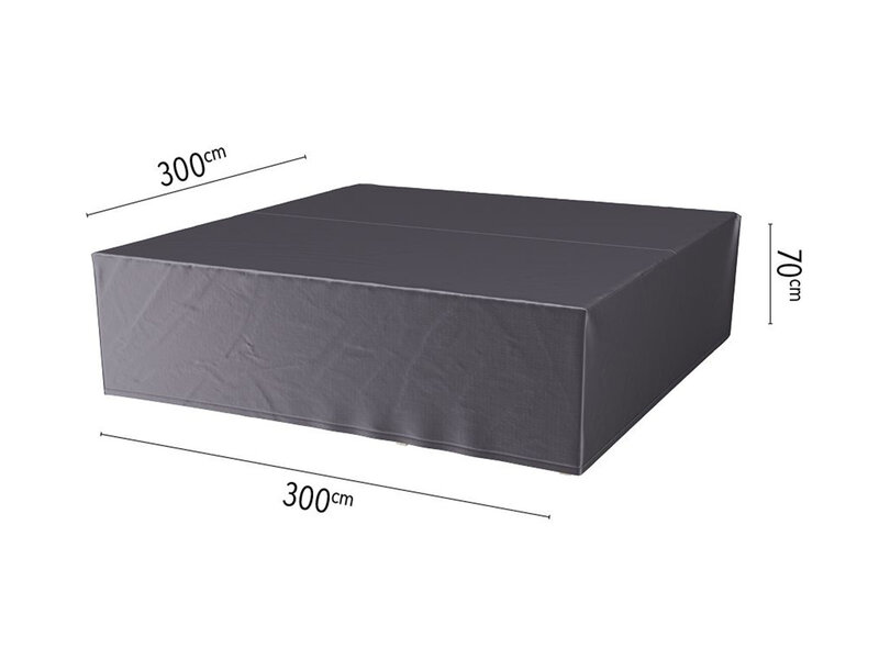 Platinum Aerocover loungesethoes 300x300x70 cm.