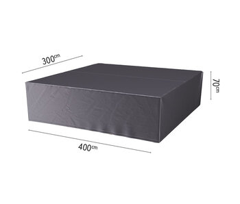 Platinum Aerocover 400x300x70 cm.  loungesethoes