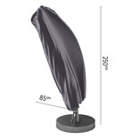 Platinum Aerocover zweefparasolhoes XL boog - 250x85 cm. - met stok Platinum Aerocover zweefparasolhoes XL boog - 250x85 cm. - met stok