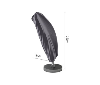Platinum Aerocover zweefparasolhoes XL boog - 250x85 cm. - met stok