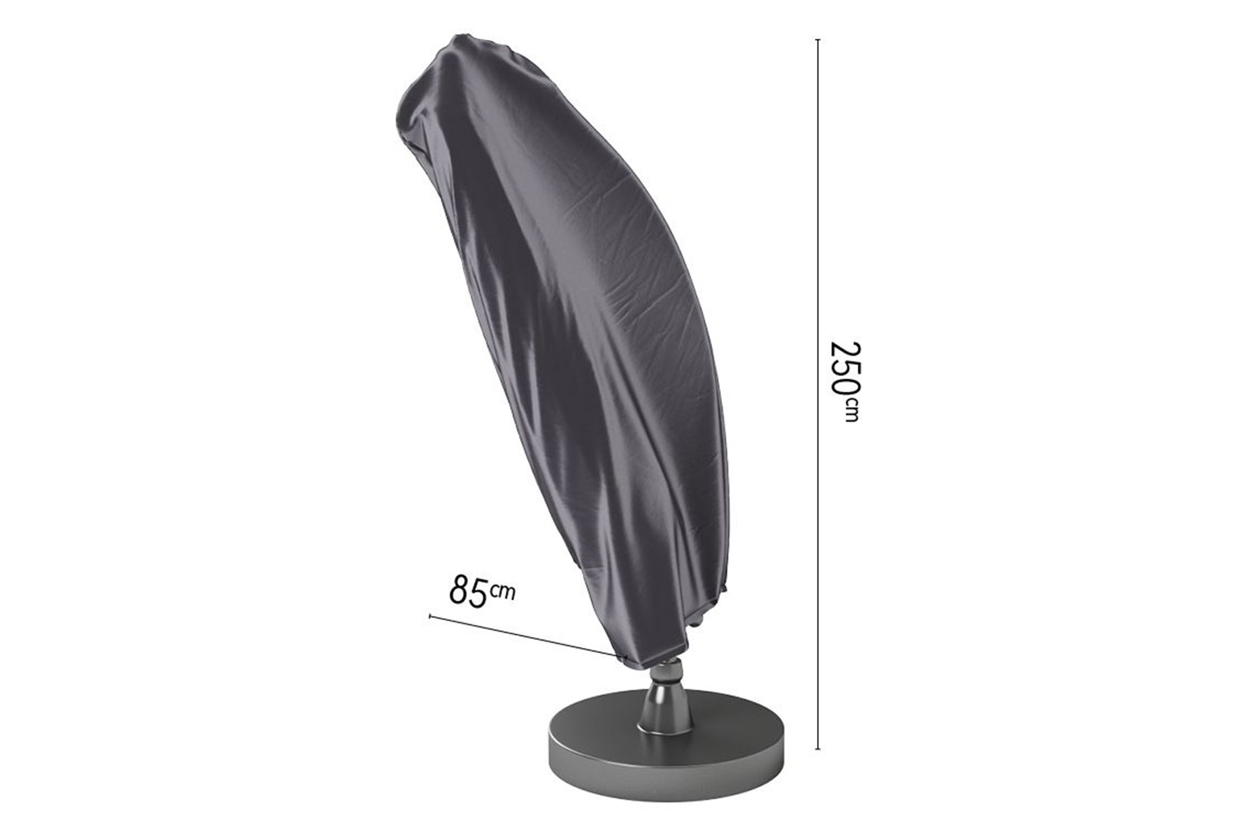 Aerocover parasolhoes - 250x85 cm. - Gratis thuisbezorgd