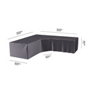 Platinum Aerocover L vormige loungesethoes 300x300x70 cm. - XL hoek