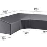 Platinum Aerocover 255x255x65/90 cm. - XL hoek - vormige loungesethoes