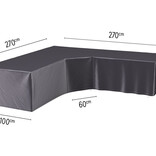Platinum Aerocover L vormige loungesethoes 270x270x70 cm. - XL hoek