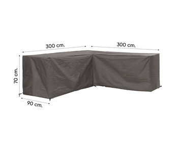 Outdoor Covers 300x300x90x70 cm L-vormige loungesethoes