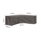 Outdoor Covers L-vormige loungesethoes - XL hoek - 275x275x100x70 cm.