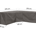 Outdoor Covers L-vormige loungesethoes - XL hoek - 275x275x100x70 cm.