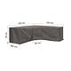 275x275x100x70 - XL hoek -  L vormige loungesethoes