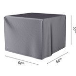 Platinum Aerocover Vuurtafelhoes 64x64x65 cm. Platinum Aerocover Vuurtafelhoes 64x64x65 cm.