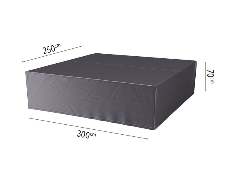 Platinum Aerocover Loungesethoes 300x250x70 cm.