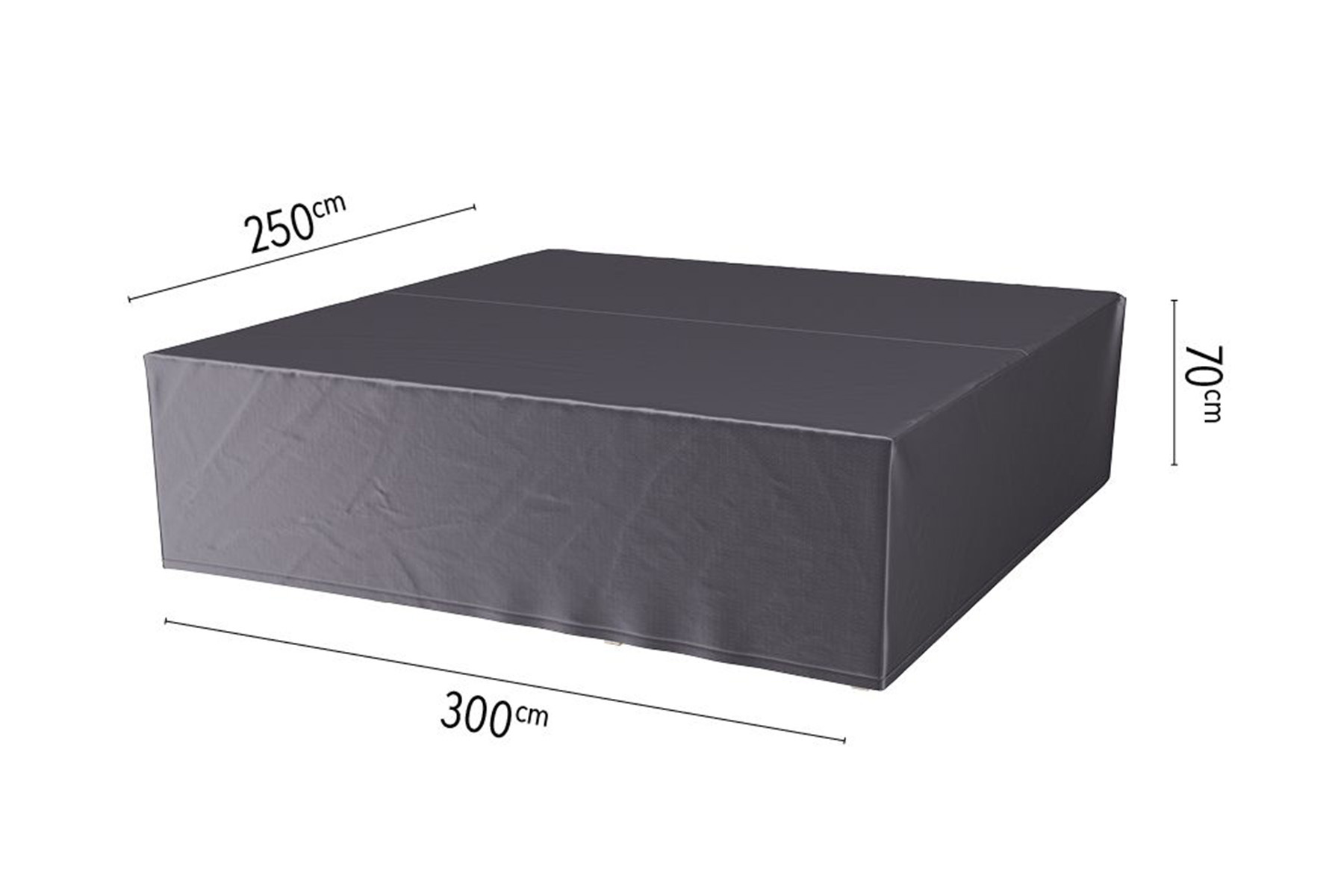 Aerocover Loungesethoes 300x250x70 cm. - Gratis thuisbezorgd