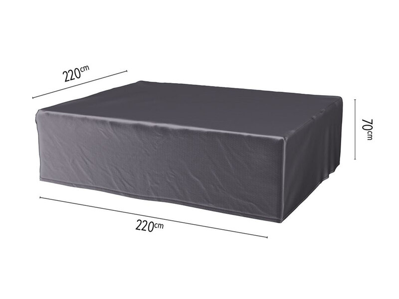 Platinum Aerocover Loungesethoes 220x220x70 cm.