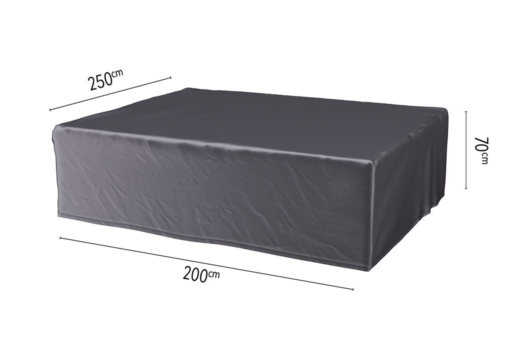 Aerocover loungesethoes - 250x200x70 cm. - Gratis thuisbezorgd