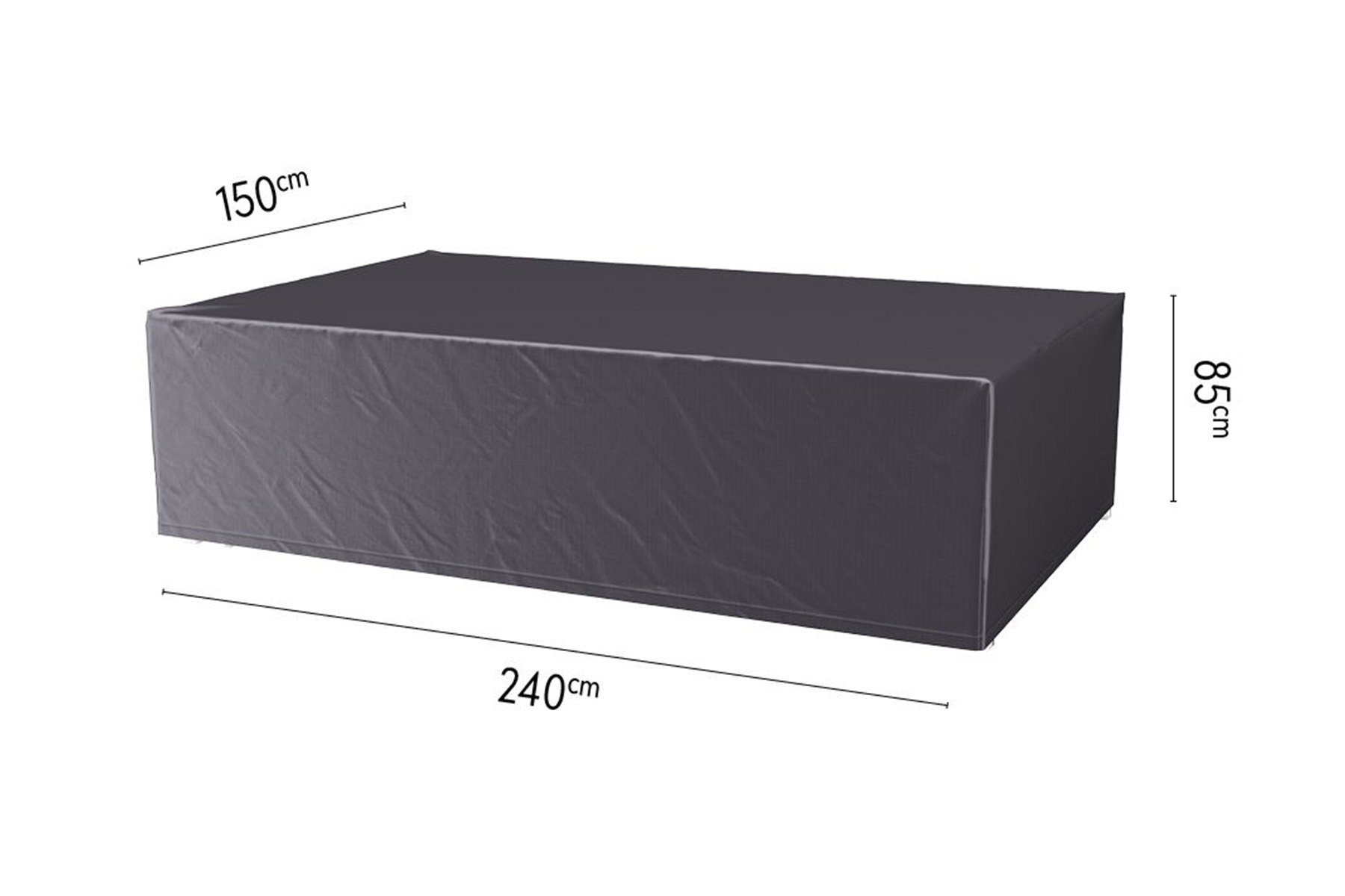 Aerocover tuinsethoes 240x150x85 - Gratis thuisbezorgd