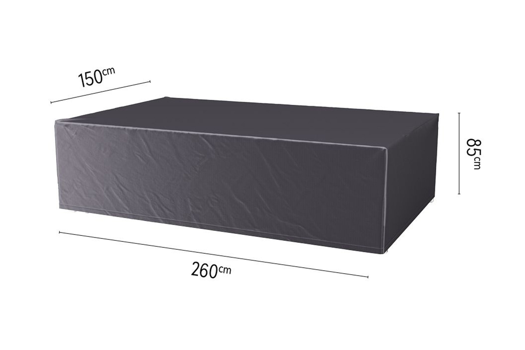 Aerocover tuinsethoes 260x150x85 - Gratis thuisbezorgd