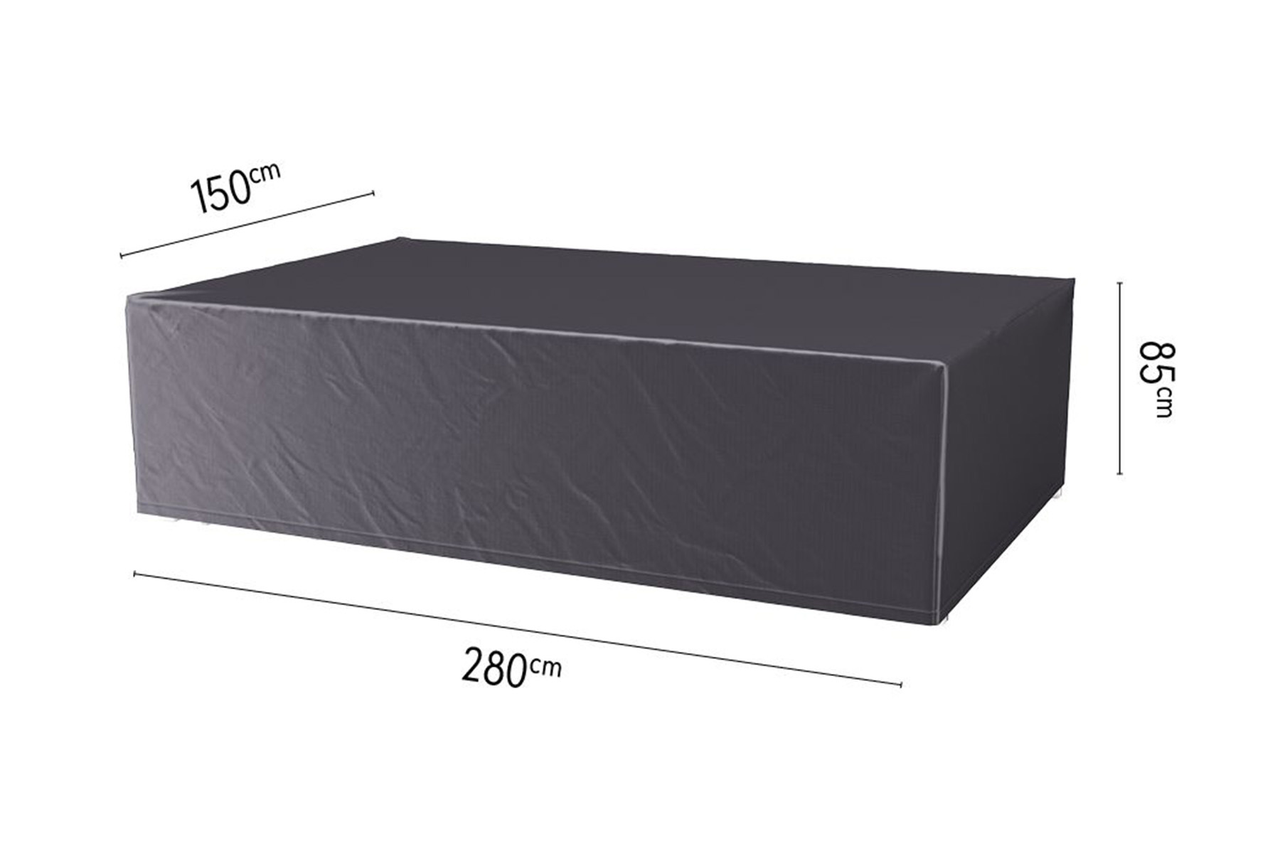 Aerocover tuinsethoes 280x150x85 - Gratis thuisbezorgd