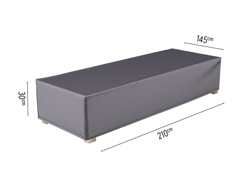 Platinum Aerocover ligbedhoes 210x145x30 cm