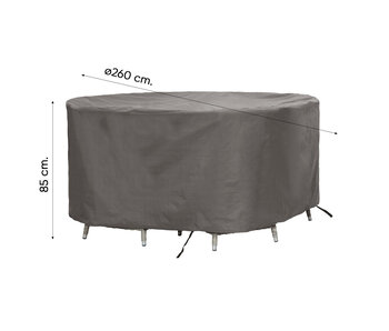 Outdoor Covers ronde tuinsethoes 260x85h cm.