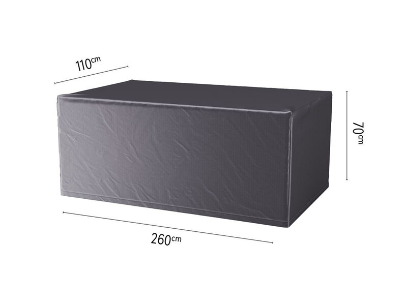 Platinum Aerocover tuintafelhoes 260x110x70 cm. Platinum Aerocover tuintafelhoes 260x110x70 cm.