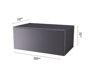 Platinum Aerocover Aerocover tuintafelhoes 280x110x70 cm.