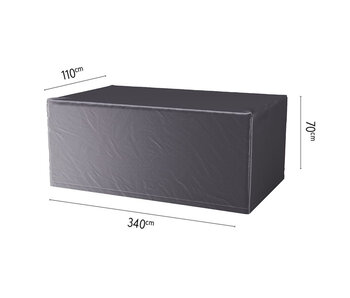 Platinum Aerocover tuintafelhoes 340x110x70 cm.