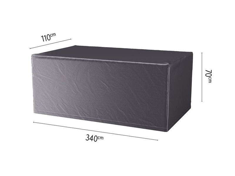 Platinum Aerocover tuintafelhoes 340x110x70 cm.