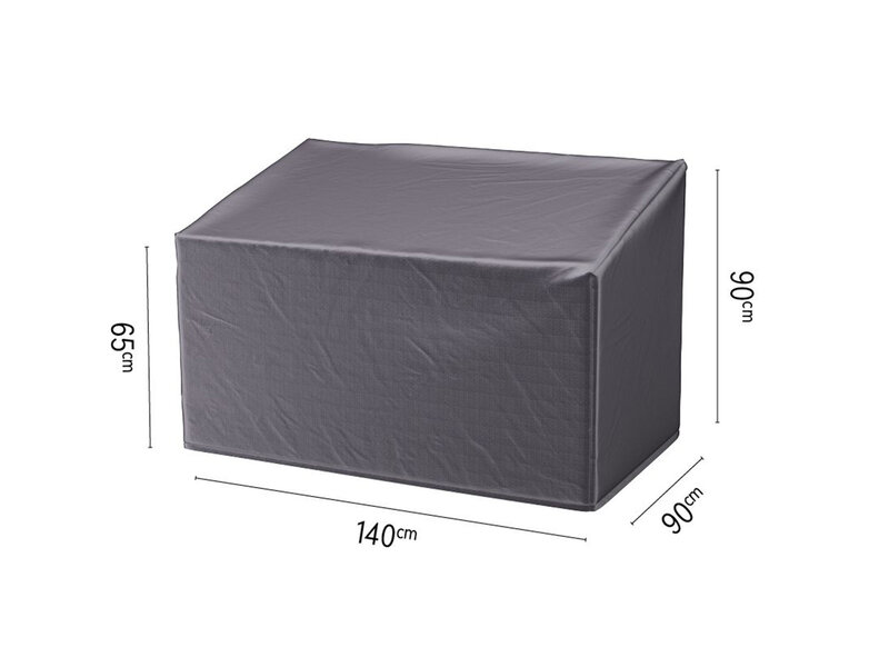 Platinum Aerocover Lounge bank hoes 140x90x65/90 cm.