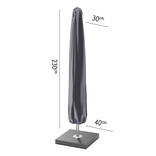 Platinum Aerocover Platinum Aerocover stokparasolhoes 230x30/40 cm.