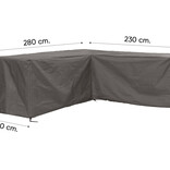 Outdoor Covers  L-vormige - loungesethoes 280x230x80 cm - RECHTS