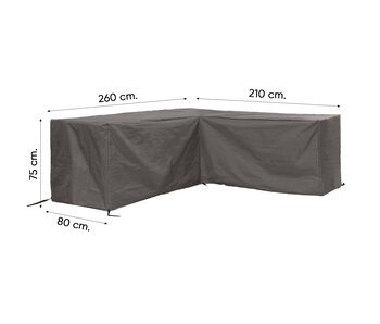 Outdoor Covers 260x210x75 cm loungesethoes L-vormige - RECHTS