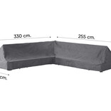 Outdoor Covers  L-vormige - loungesethoes 255x330x70 cm - RECHTS
