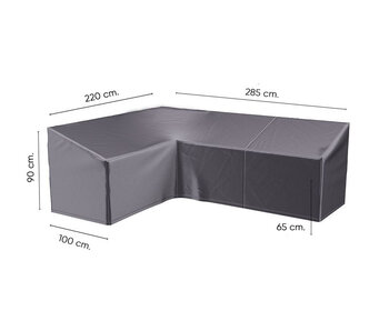 Platinum Aerocover L-vorm loungesethoes 285x220x100xh65/90 cm. - Links