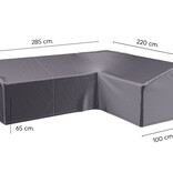 Platinum Aerocover L-vorm loungesethoes 285x220x100xh65/90 cm. - Rechts