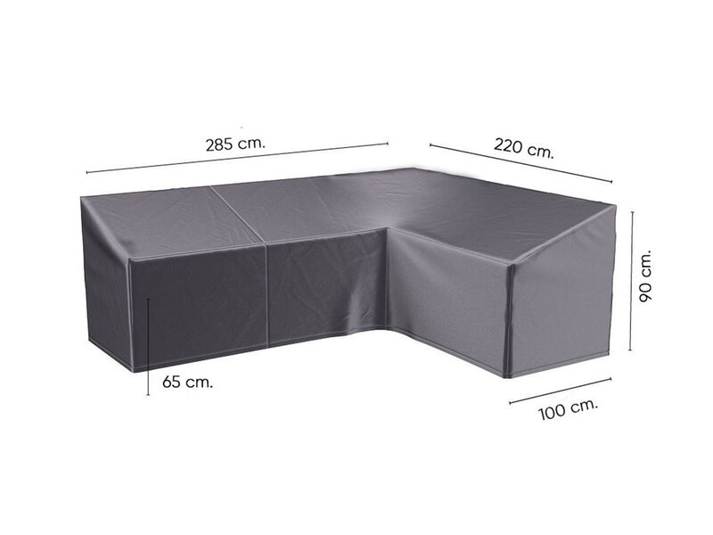 Platinum Aerocover L-vorm loungesethoes 285x220x100xh65/90 cm. - Rechts