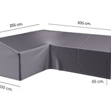 Platinum Aerocover L-vorm loungesethoes 305x255x100xh65/90 cm. - Links