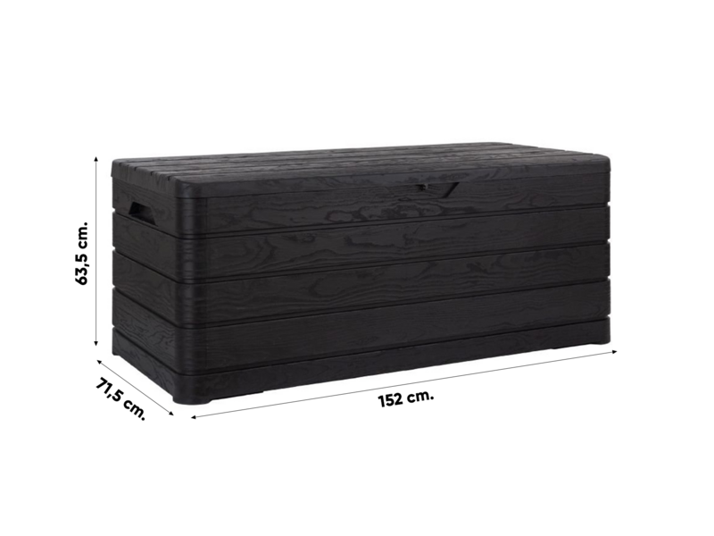 Toomax Dolomiti opbergbox tuinkussens - 640L