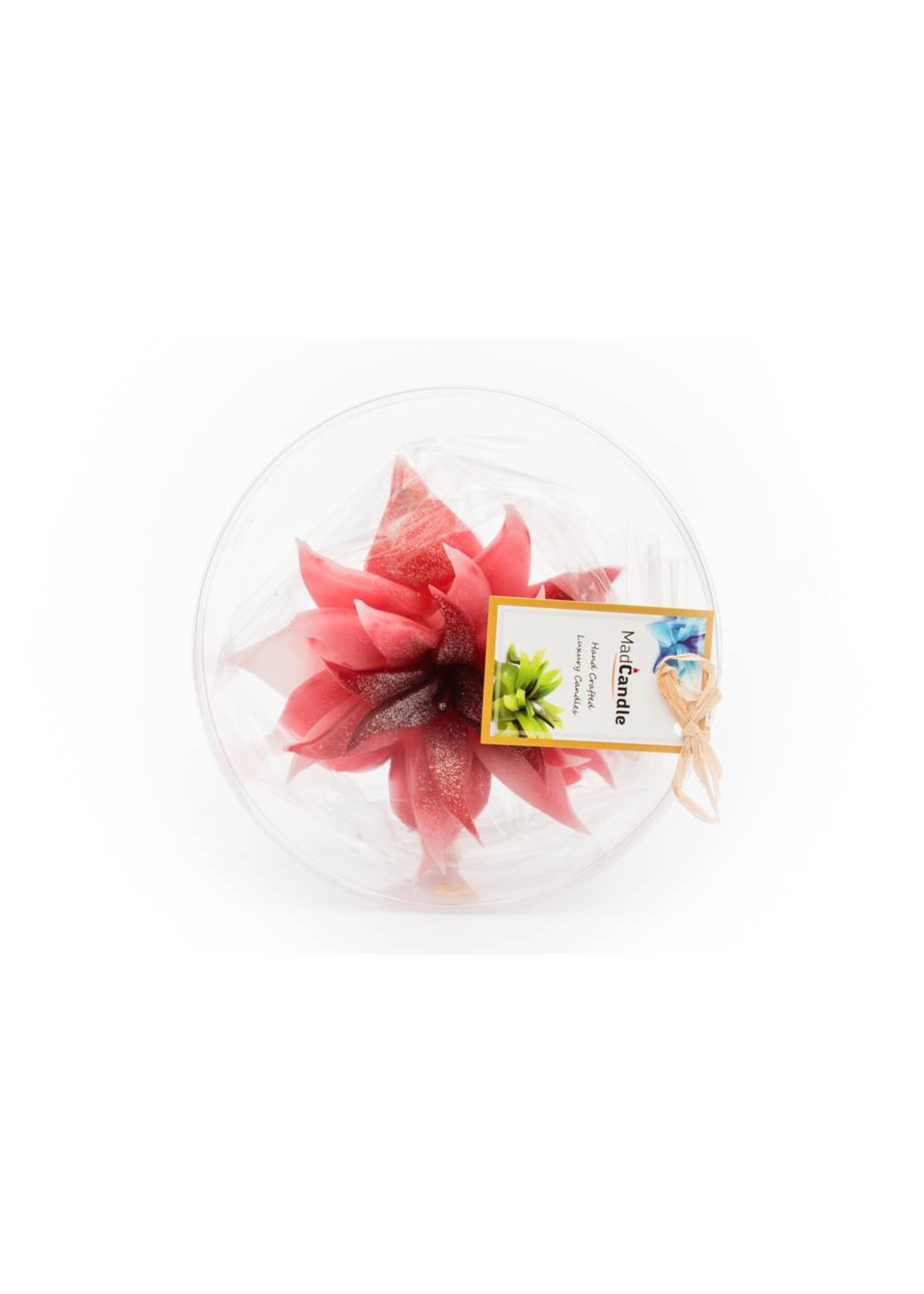 MadCandle Bougie Fleur Grande Fraise